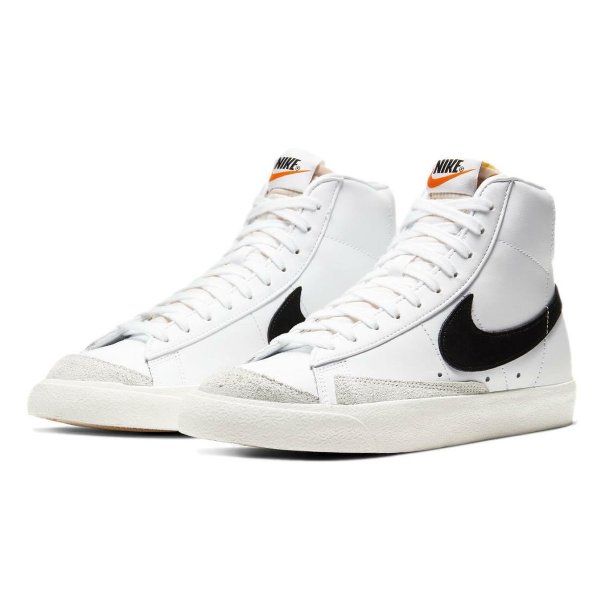 Nike Women`s Blazer `77 Vintage Mid `black White` Shoes Sneakers CZ1055-100