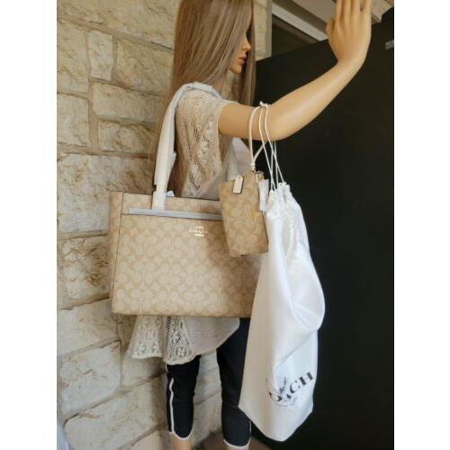 addison coach tote