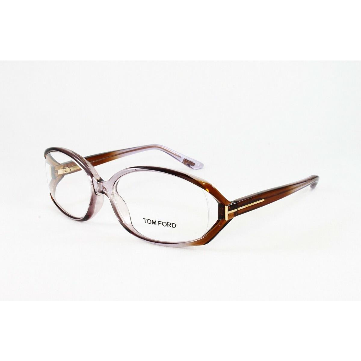 Tom Ford Women`s Optical FT5186V Color 080 Lilac Brown Size 55MM Eyeglasses
