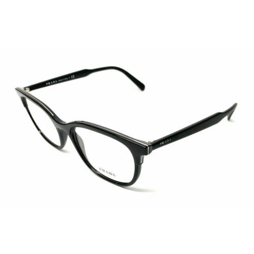 Prada PR 05VV 2641O1 Black Men`s Eyeglasses Frame 55 mm