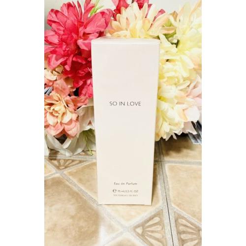 Victoria`s Secret So In Love Eau De Parfum Perfume 2.5 Oz Rare