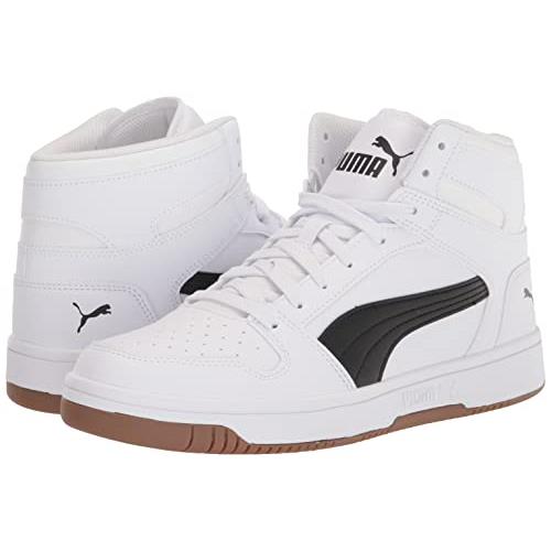 puma black rebound shoes