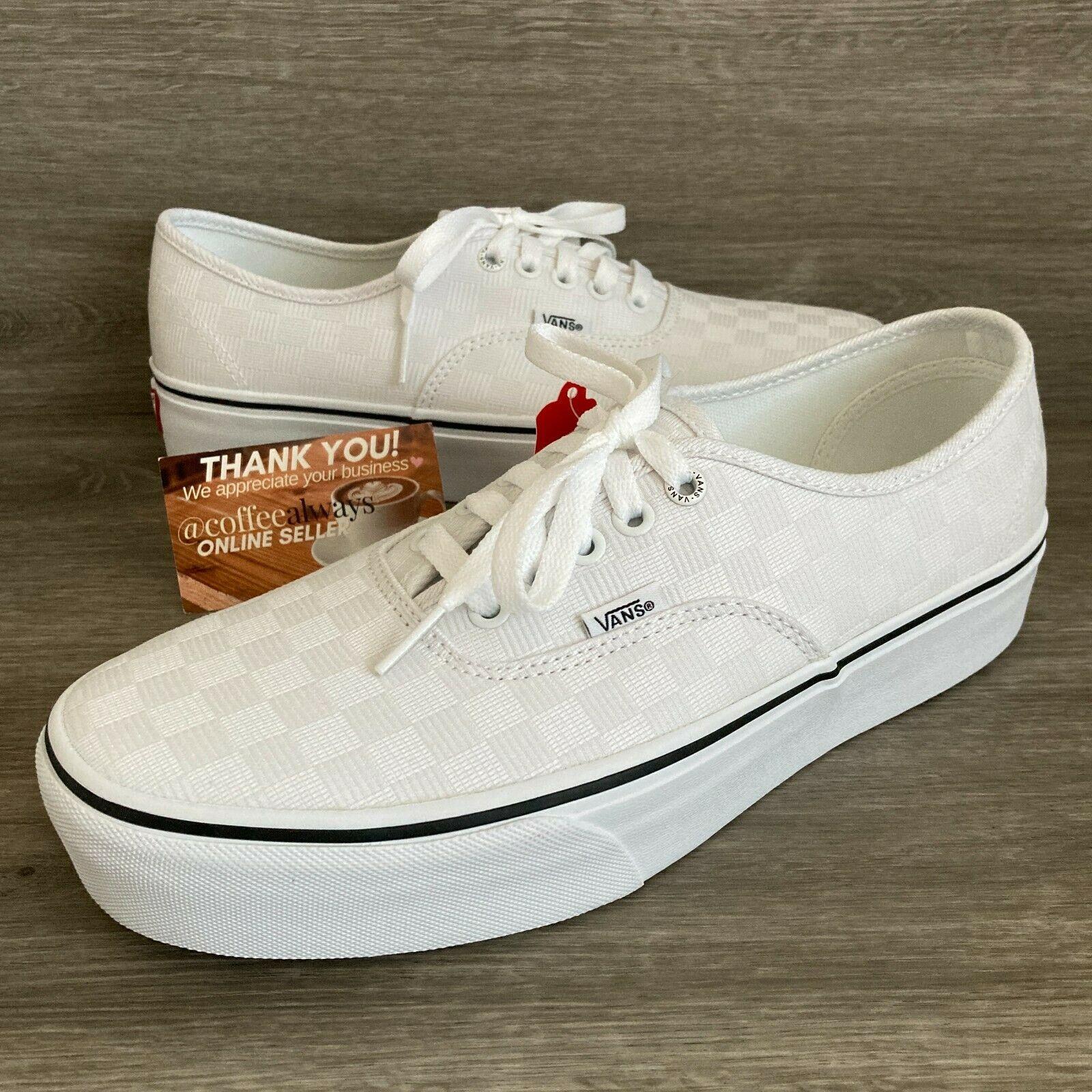 mens white vans size 9.5