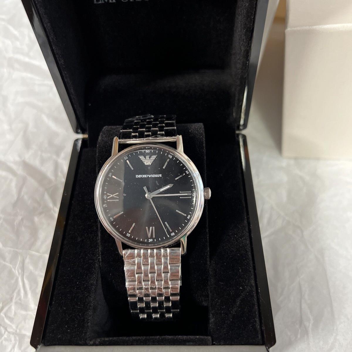 Emporio Armani Quartz Black Dial Watch AR11152