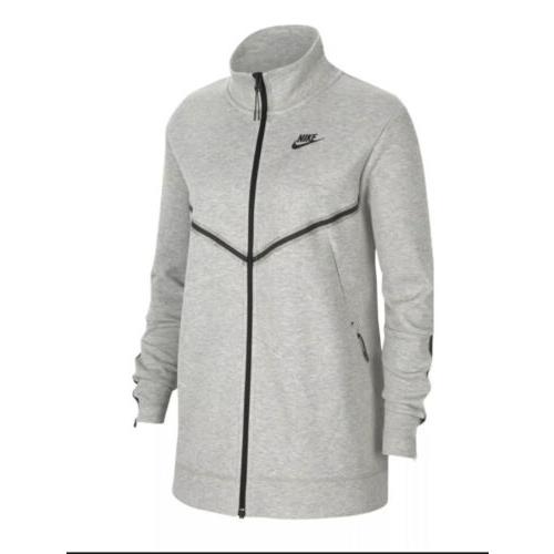 Nike Sportswear Tech Fleece Full Zip Long Sleeve Jacket CW4296-063 Size Small