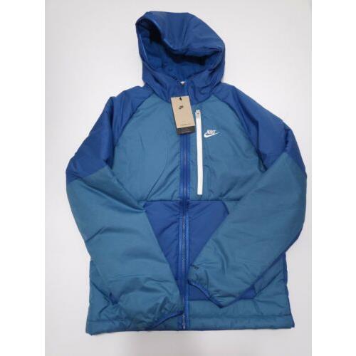 Nike Sportswear Therma-fit Legacy Hooded Puffer Jacket Men`s Small DD6857-476