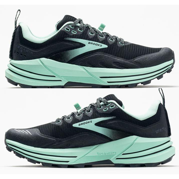 Brooks Cascadia 16 Black/ebony 1203631B049 Women`s Trail Running Shoes
