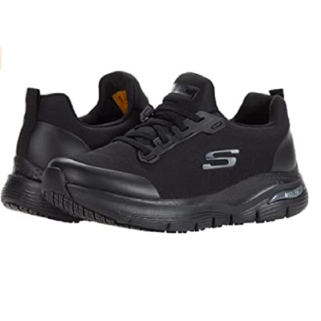 Skechers 108023W/BLK Arch Fit SR Wmn`s W Black Fabric/synthetic Work Shoes
