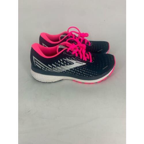 Brooks Womens GHOST13 Comfort 120338 1B 391 Reflective Pond/pink/ice Shoe Size 6