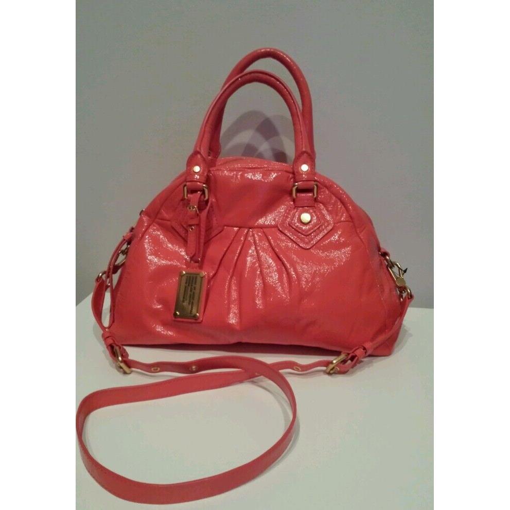 Marc Jacobs Classic Q Baby Aidan Satchel Bag-vibrant RED-$478 R-handbag-tote