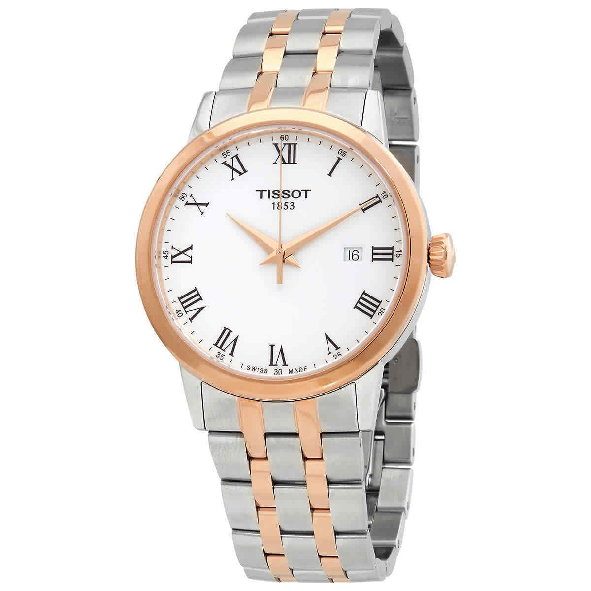 Tissot Classic Dream Quartz White Dial Men`s Watch T129.410.22.013.00