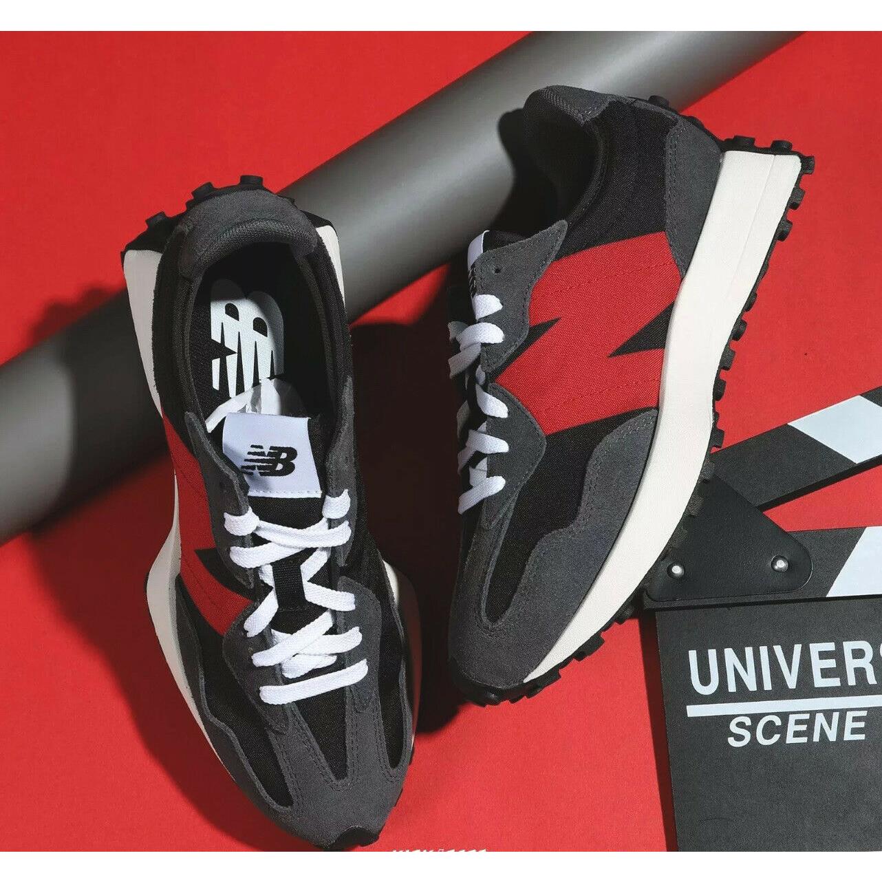 red and gray new balance