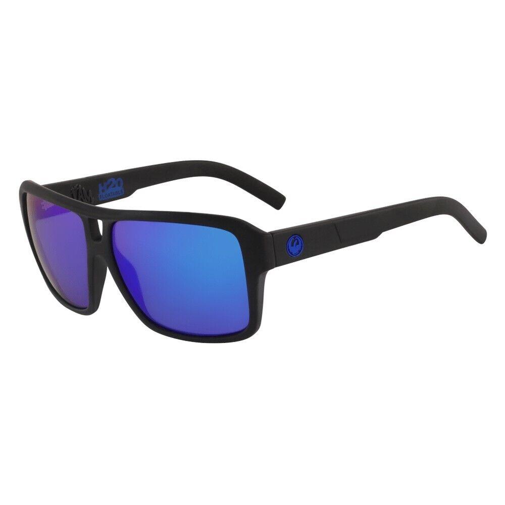 Dragon Eyewear The Jam H2O Sunglasses Matte Black w/ Lumalens Blue Polar Lens