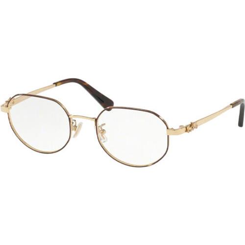 Coach Women`s Titanium Geometric Round Eyeglass Frame HC5090TD 9325 50