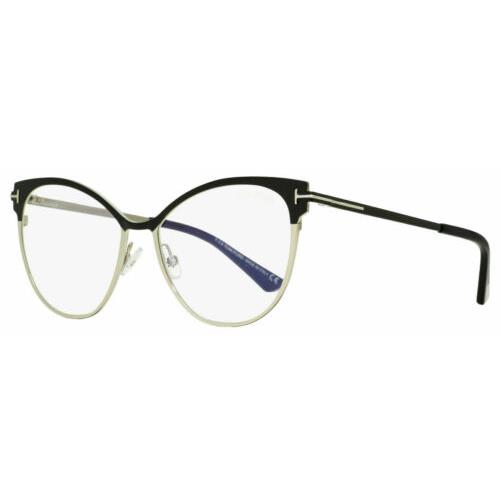 Tom Ford Blue Block Eyeglasses TF5530B 005 Black/palladium 54mm FT5530