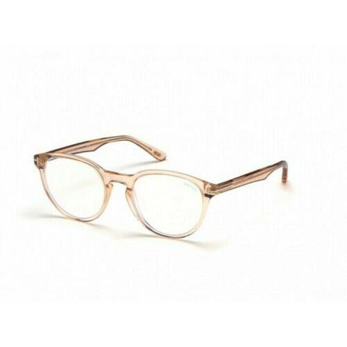 Tom Ford FT5556 B/v 072 51 Pink Clear Optical Eyeglasses 52-20