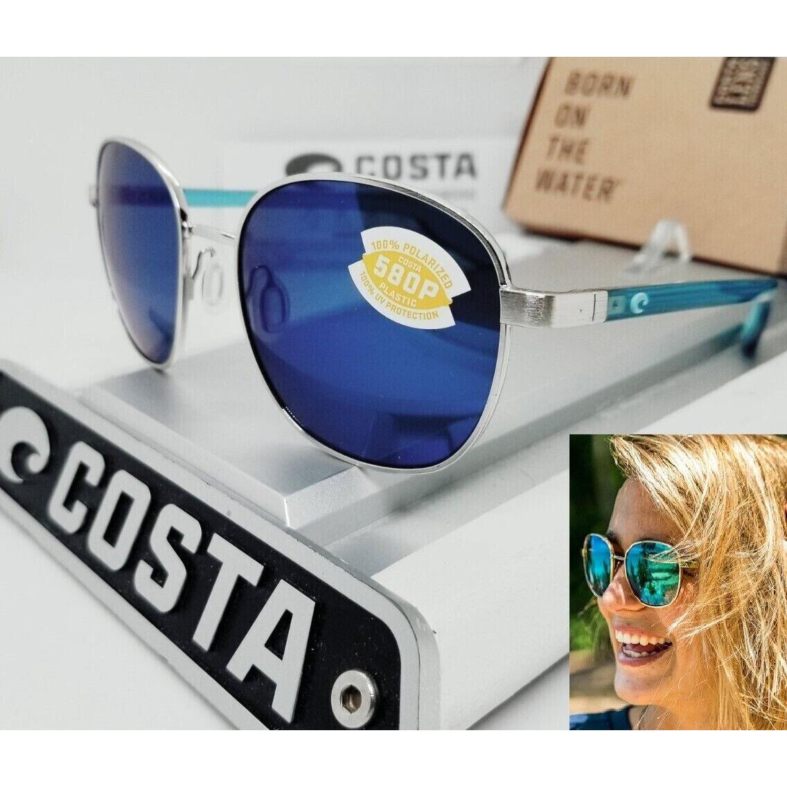 Costa Del Mar Silver/blue Mirror Egret Polarized 580P Sunglasses