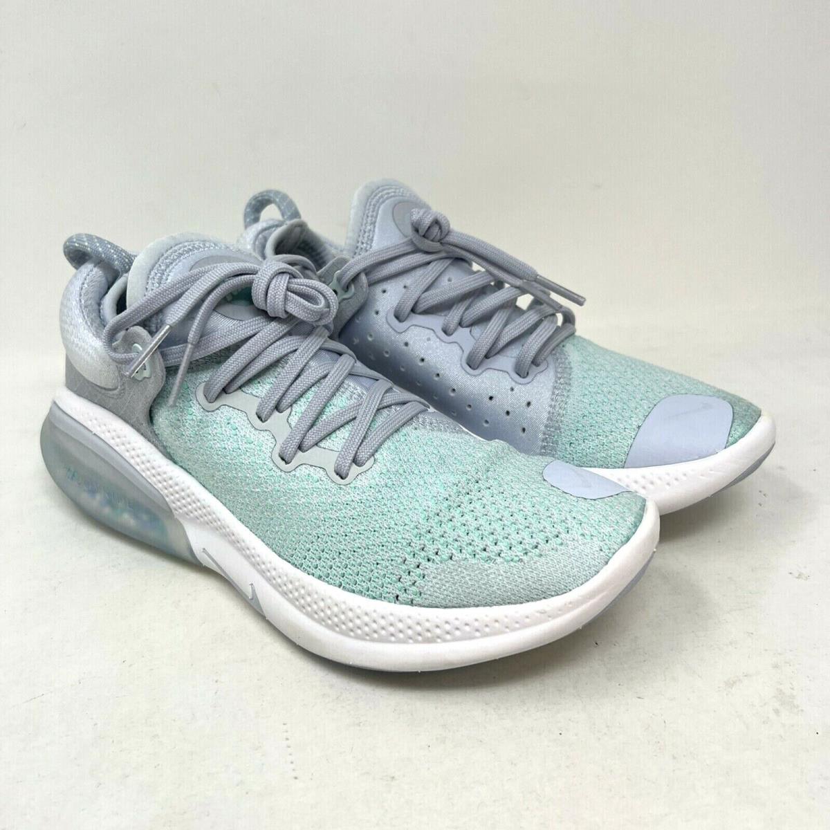 teal and gray nike sneakers