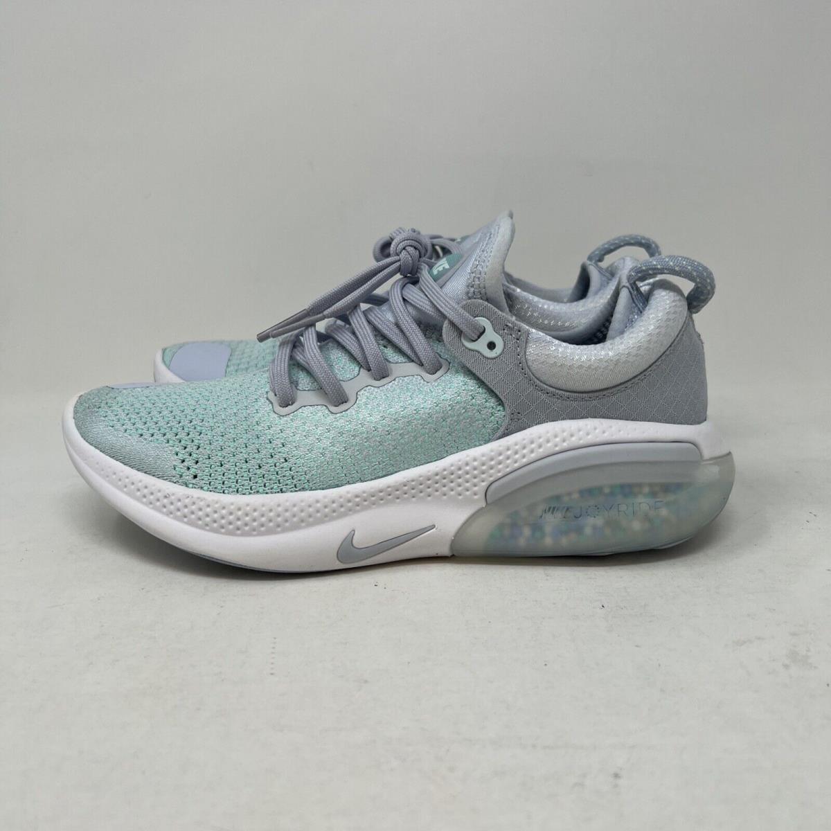 teal and gray nike sneakers