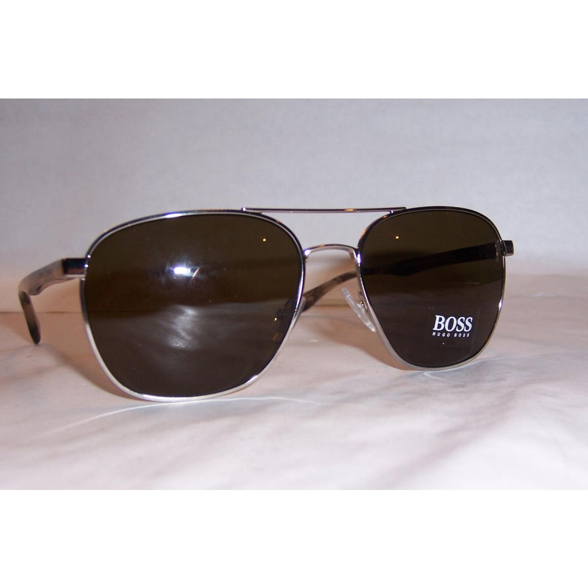 Hugo Boss Sunglasses 0701/S H16-EC Silver Horn/brown 701