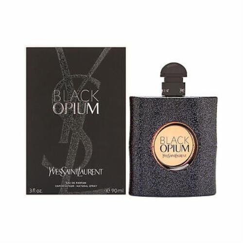 Black Opium by Yves Saint Laurent For Women 3.0 oz Eau de Parfum Spray