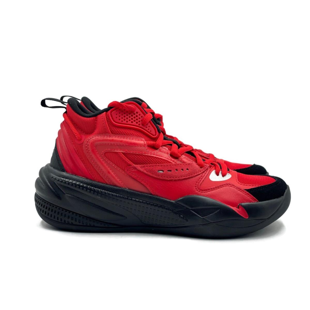 Puma Rs-dreamer Mid JR Big Kid Basketball Shoe Red Black Trainer Sneaker J Cole