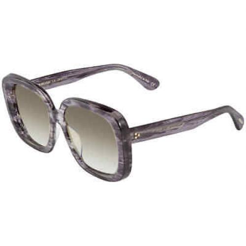 Oliver Peoples Nella Soft Yellow Gradient Mirror Ladies Sunglasses OV5428SU - Multi Frame, Yellow Lens