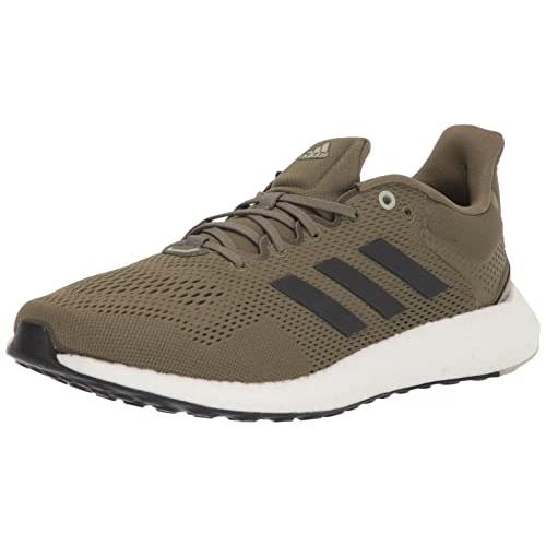 Adidas Men`s Pureboost 21 Trail Running Shoe - Choose Sz/col Focus Olive/Black/Halo Green