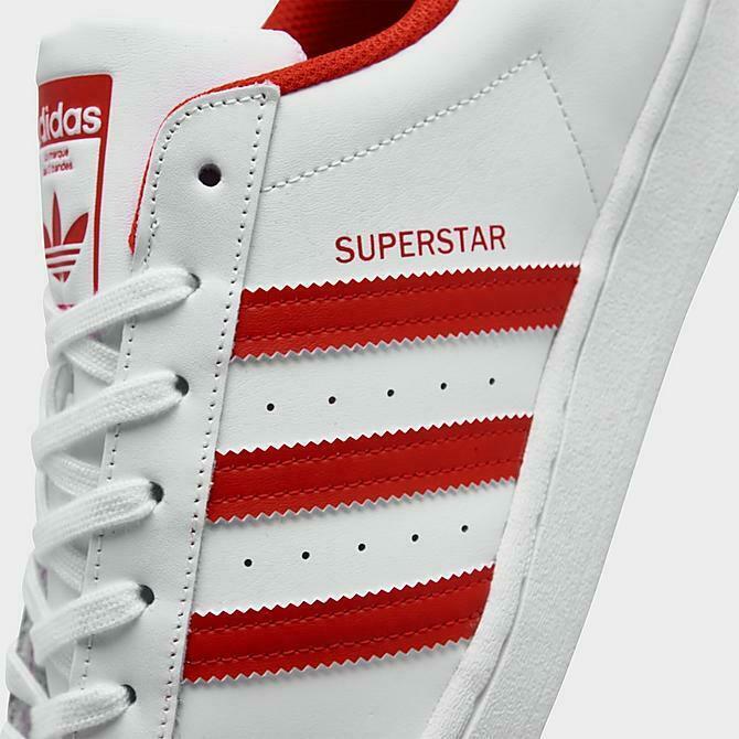 adidas superstar junior red