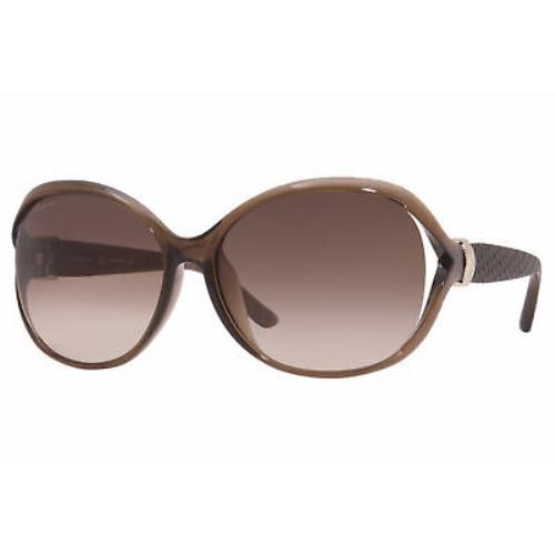 Salvatore Ferragamo SF770SA-213-61 Light Brown Sunglasses