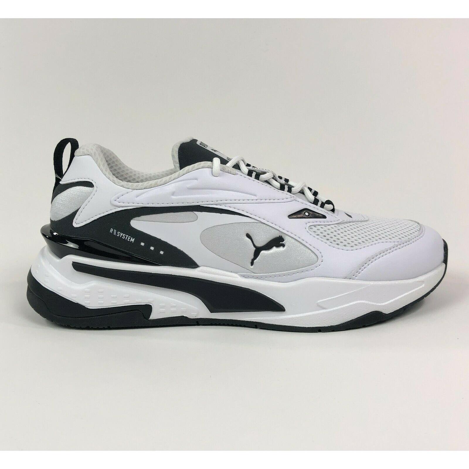 Puma Rs-fast Shoes Sneakers Mens 11 White Black Low Athletic Casual 380562-03