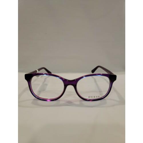 Guess eyeglasses  - Purple , Purple Frame, Clear Lens 3