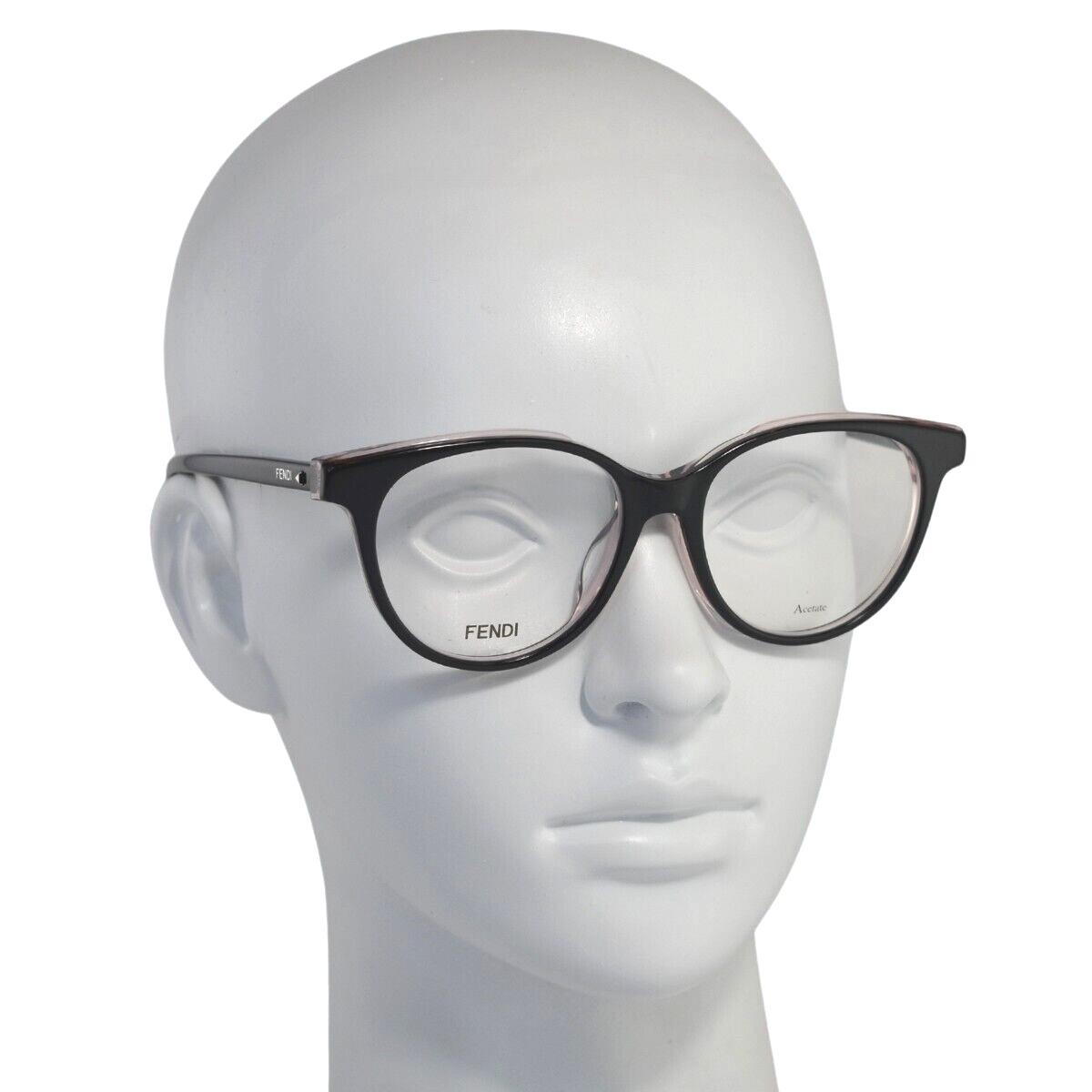 Fendi Eyeglasses - FF 0258/F 0807 - Black and Pink 50-16-140