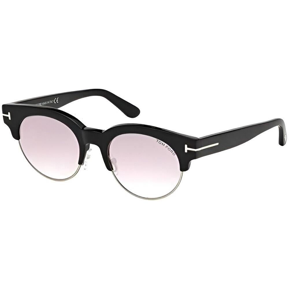 Tom Ford Sunglasses - Henri FT0598 01Z - Mirrored/black Size 52-19-145