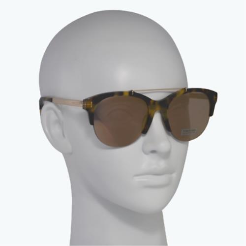 NO CASE Purple Sunglasses NEW Tom Ford FT0517 56Z Adrenne Havana Gold 