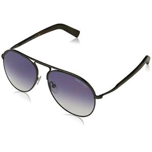 Tom Ford Purple Gradient Mirror Aviator Sunglasses FT0448 48Z 