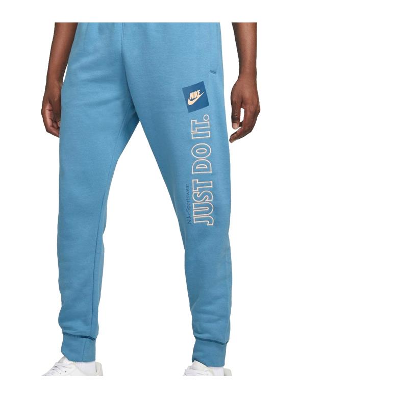 Nike Men`s Sportswear Jdi Brushed Back Jogger Pants Dutch-blue Size 3XL