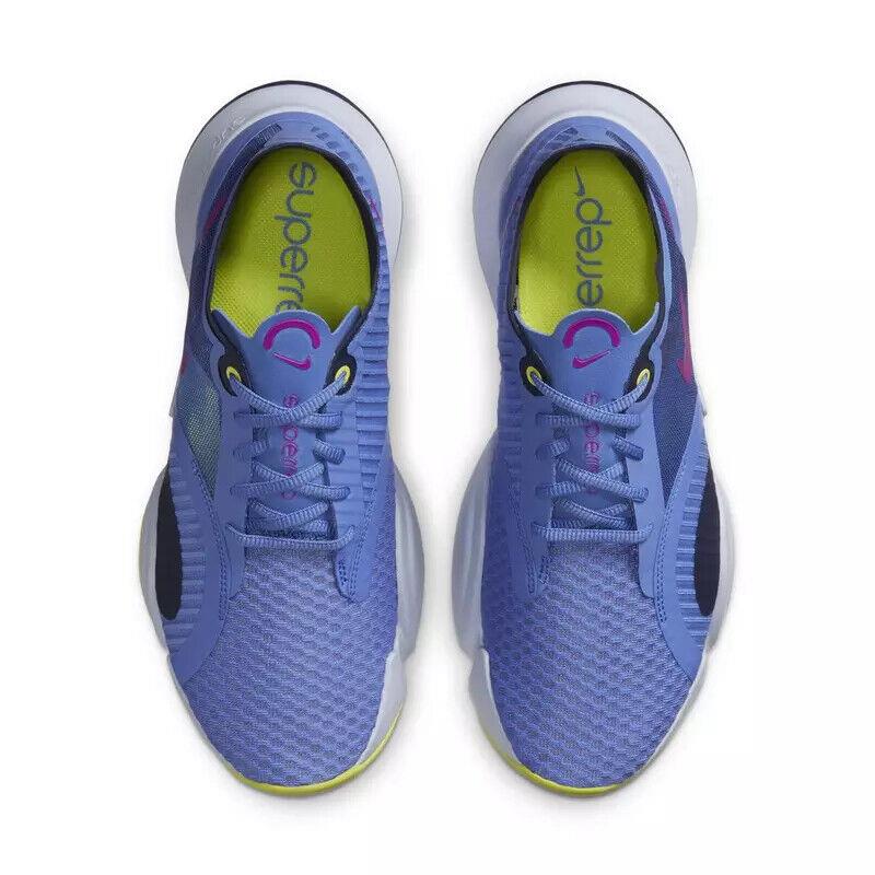 Nike shoes SUPERREP - Sapphire/Blackened Blue/Cyber/Red Plum 4