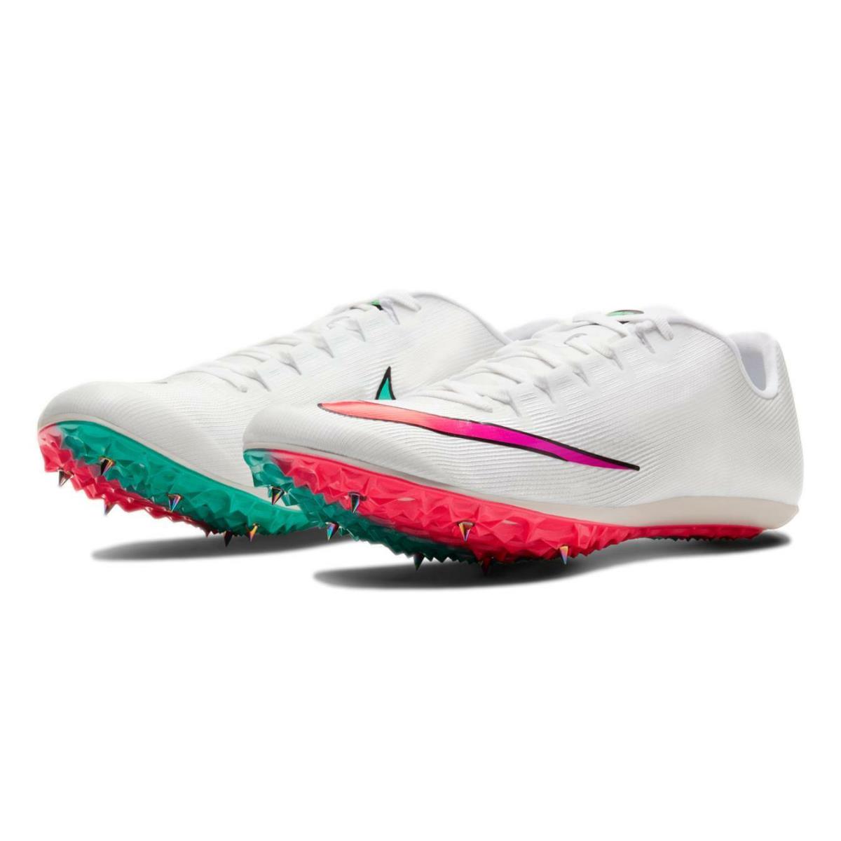 Nike Zoom 400 Track Spikes `white Ombre` Running Shoes AA1205-100