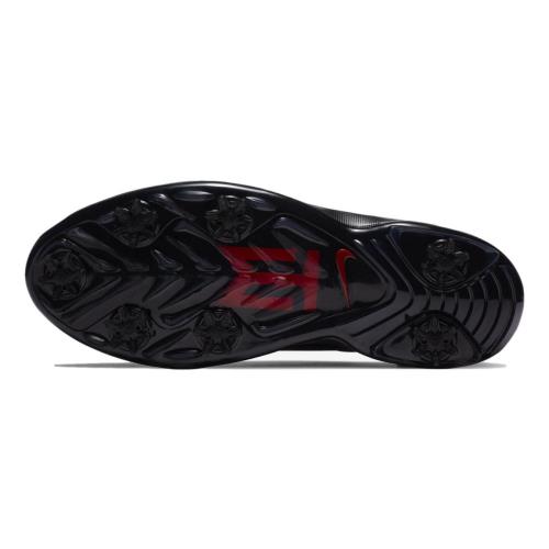 Nike shoes Air Zoom - Black/Metallic Silver-Gym Red 4