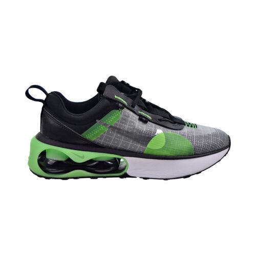 Nike Air Max 2021 GS Big Kids` Shoes Black-green Strike-iron Grey DA3199-004