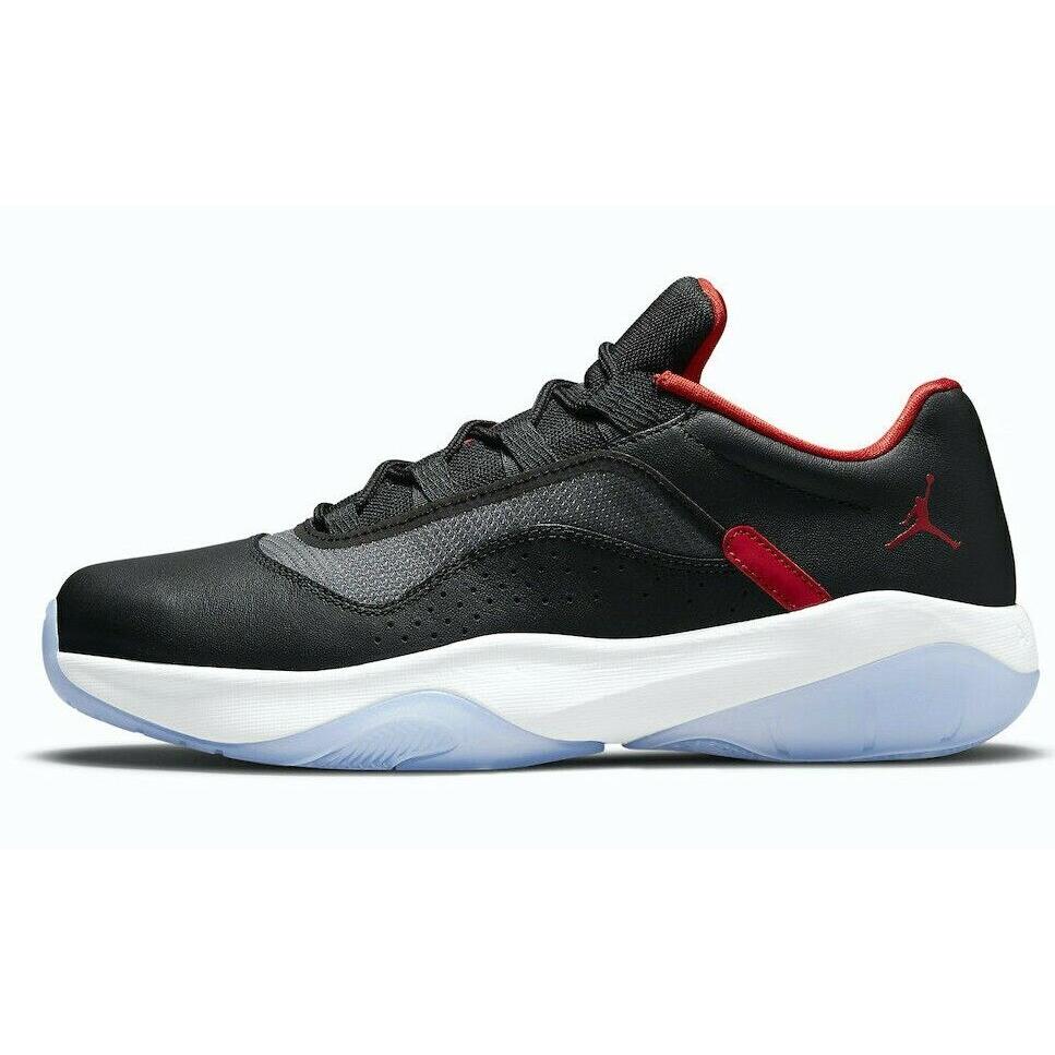 Mens Nike Air Jordan 11 Cmft Low Bred LO Black University Red Basketball Shoes