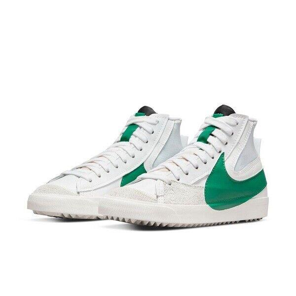 white and green blazer nike