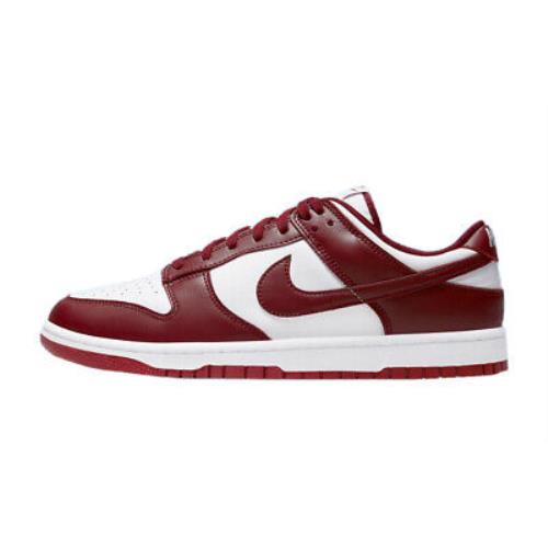 dunk low retro red white