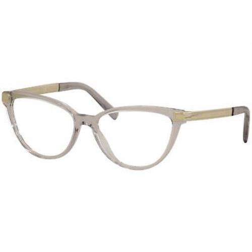 Versace Eyeglasses VE3271 VE/3271 5305 Grey Crystal/gold Optical Frame 54mm