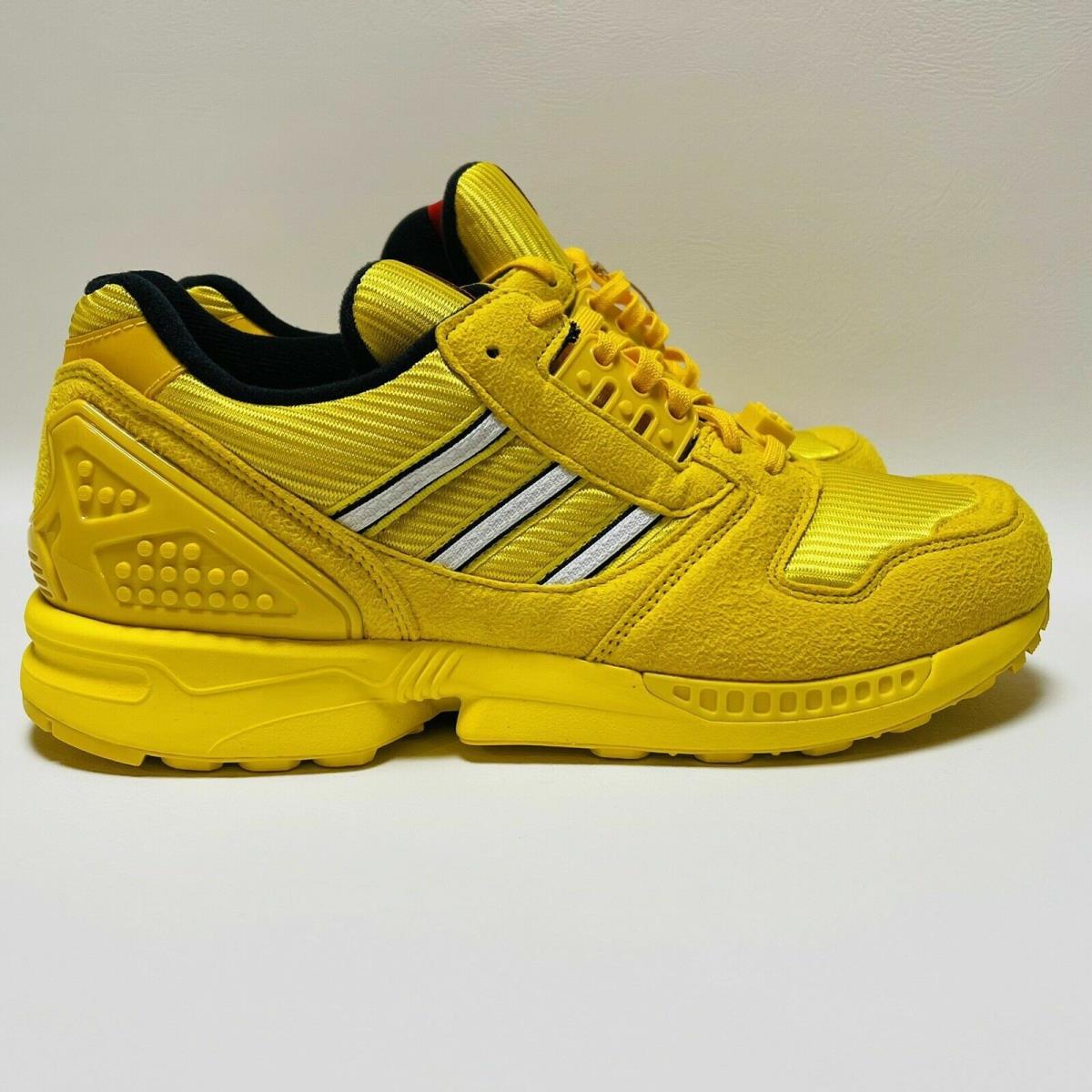 Adidas X Lego ZX 8000 Lifestyle Shoes Yellow FY7081 Mens Sz