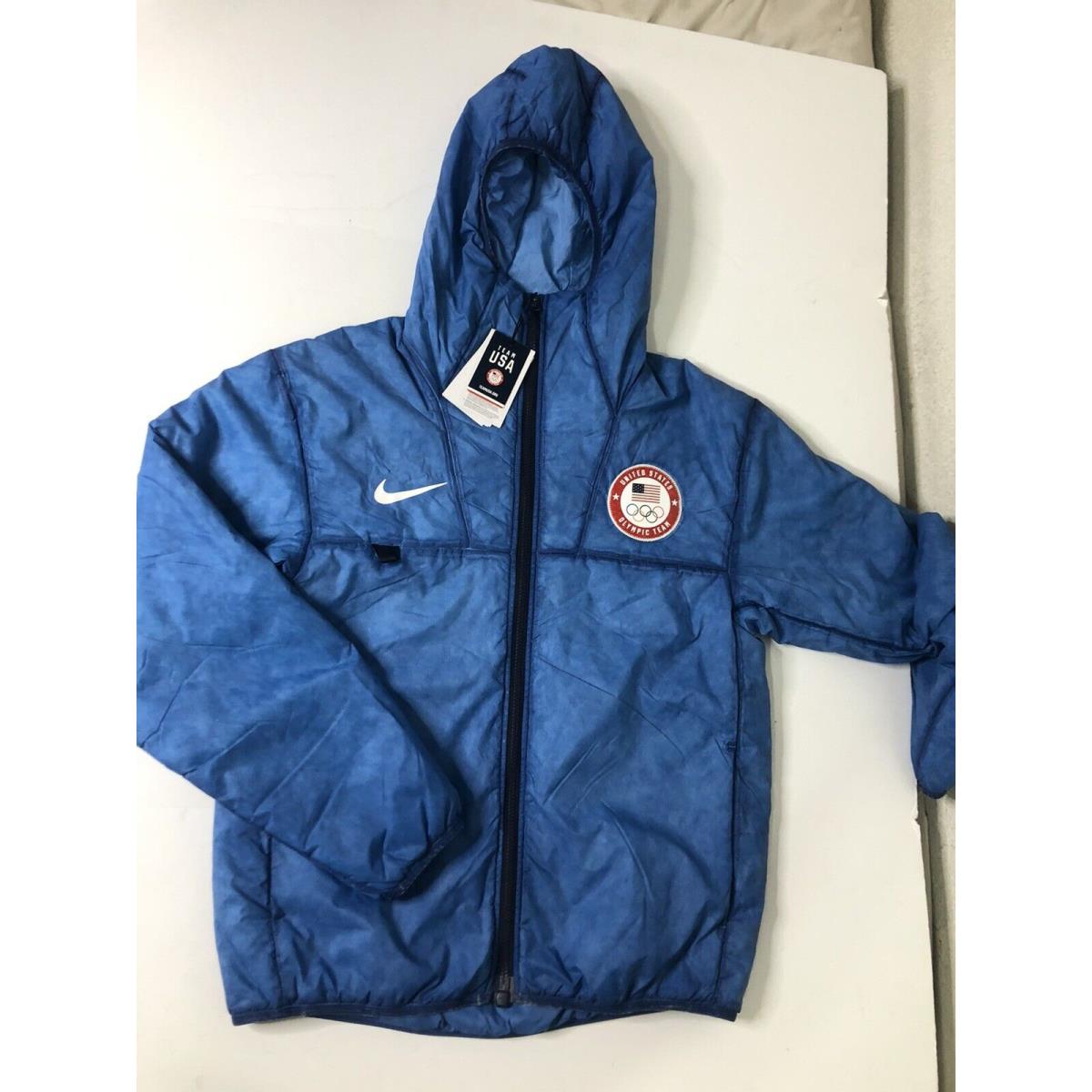 Nike Acg Therma-fit Adv Rope De Dope Usa Olympic Jacket DH1596-476 Men`s Sz S