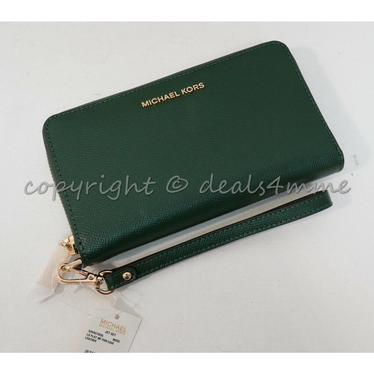 michael kors wallet moss