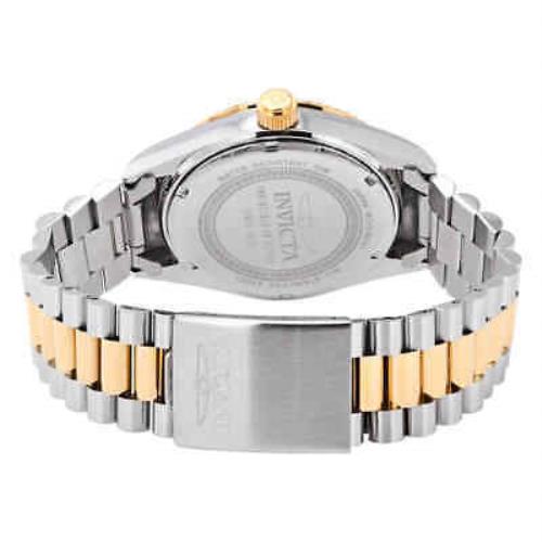 Invicta watch Specialty - Silver-tone Dial, Two-tone (Silver-tone and Yellow Gold-tone) Band