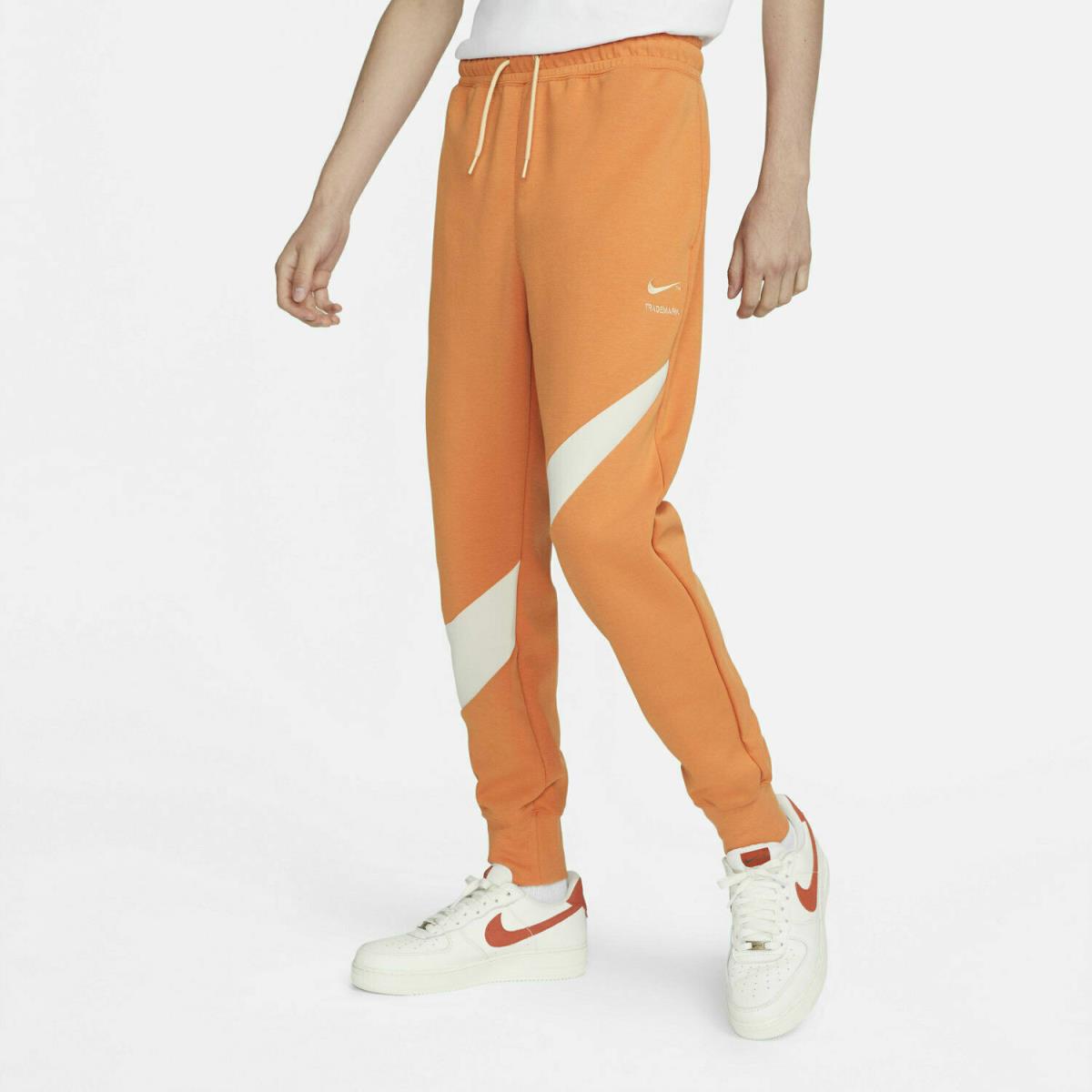 Nike Sportswear Swoosh Tech Fleece Jogger Size 2XL Pants Hot Curry DH1023-808